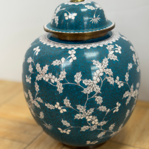 Chinese Cloisonné Ginger Jar