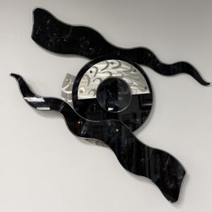 Contemporary Abstract Metal Wall Sculpture