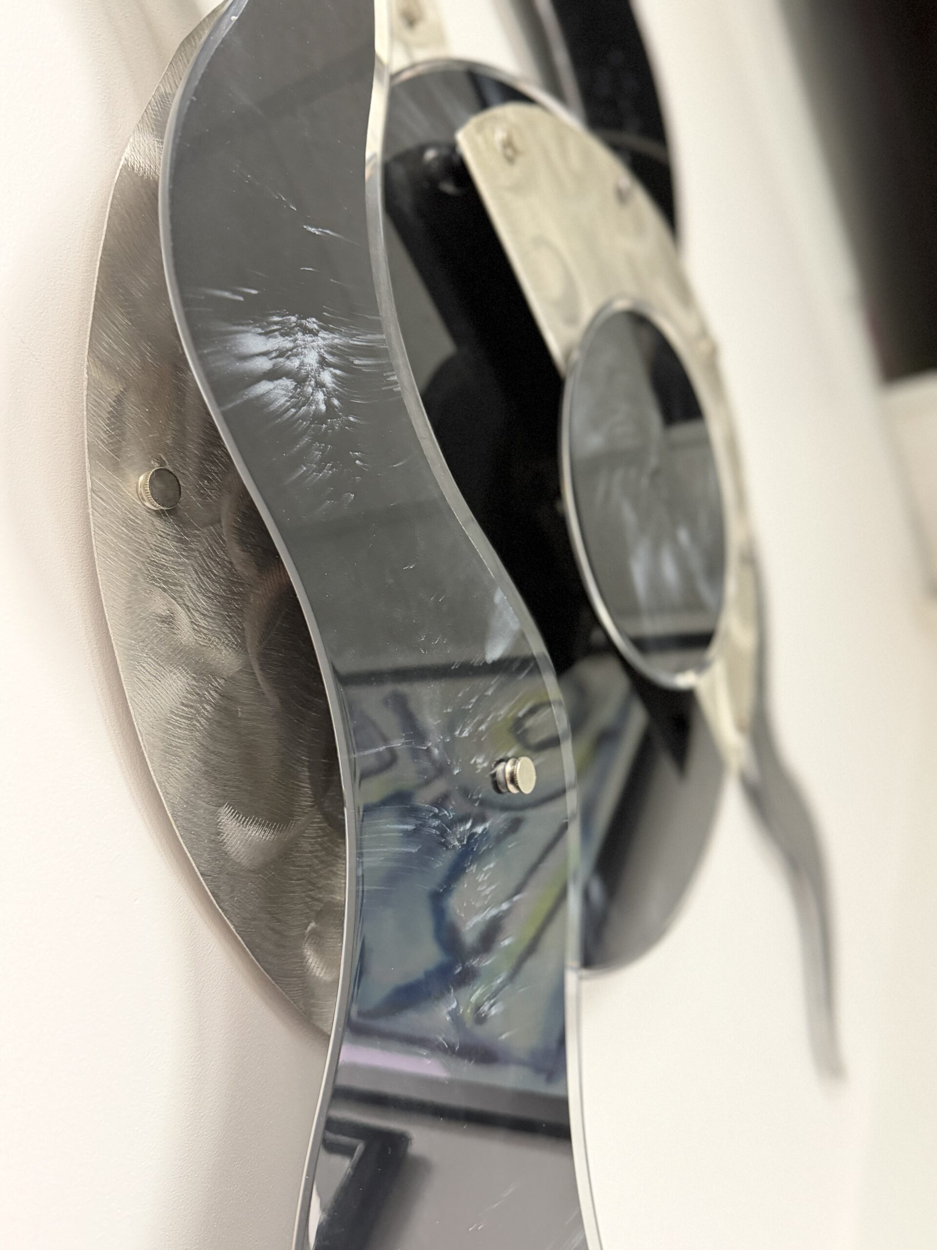 Contemporary Abstract Metal Wall Sculpture - Image 5