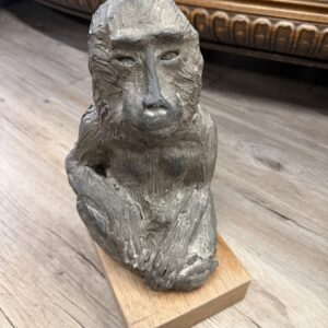 Margaret Valpey “Baboon” Terracotta Sculpture