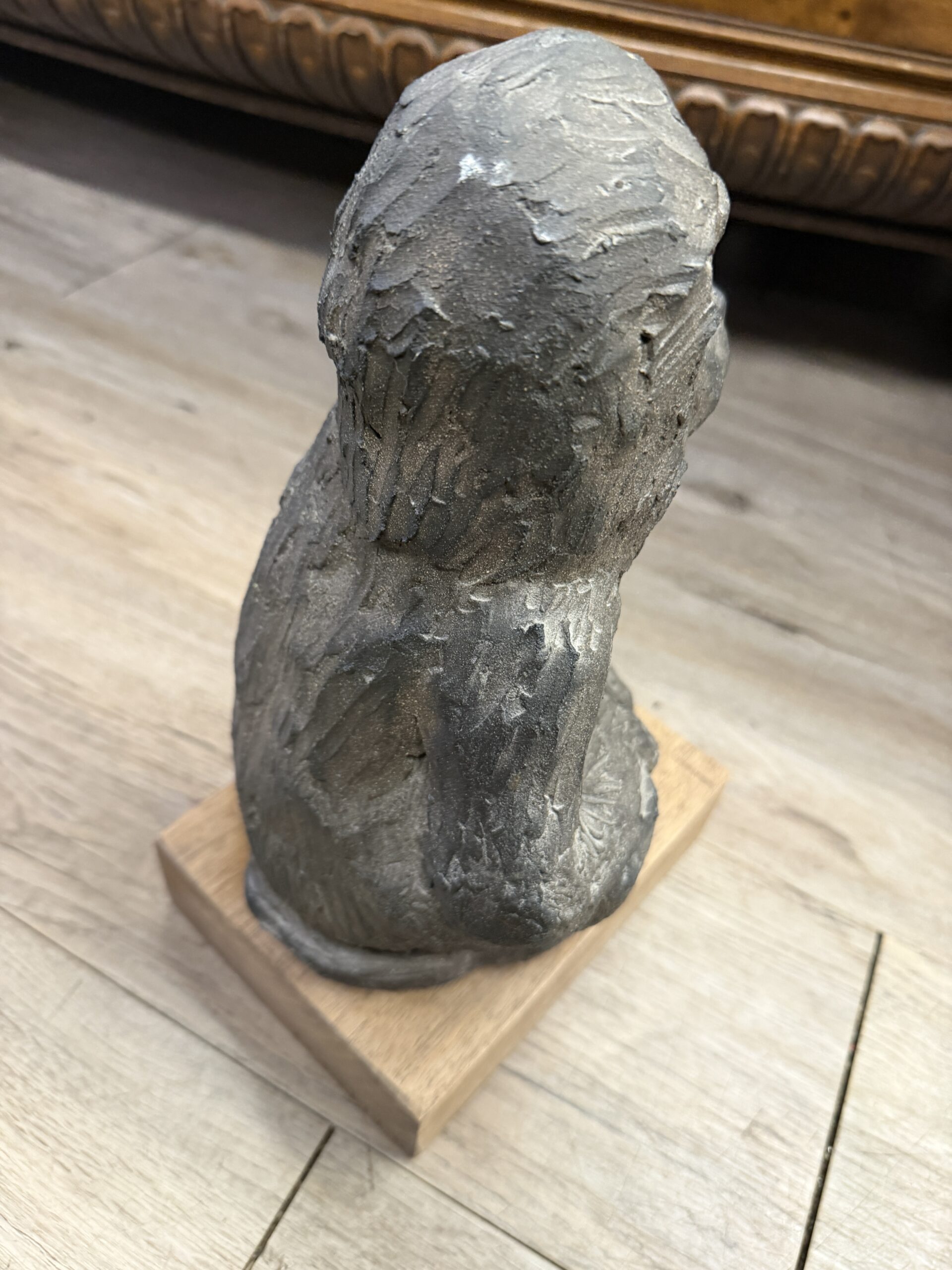 Margaret Valpey “Baboon” Terracotta Sculpture - Image 3