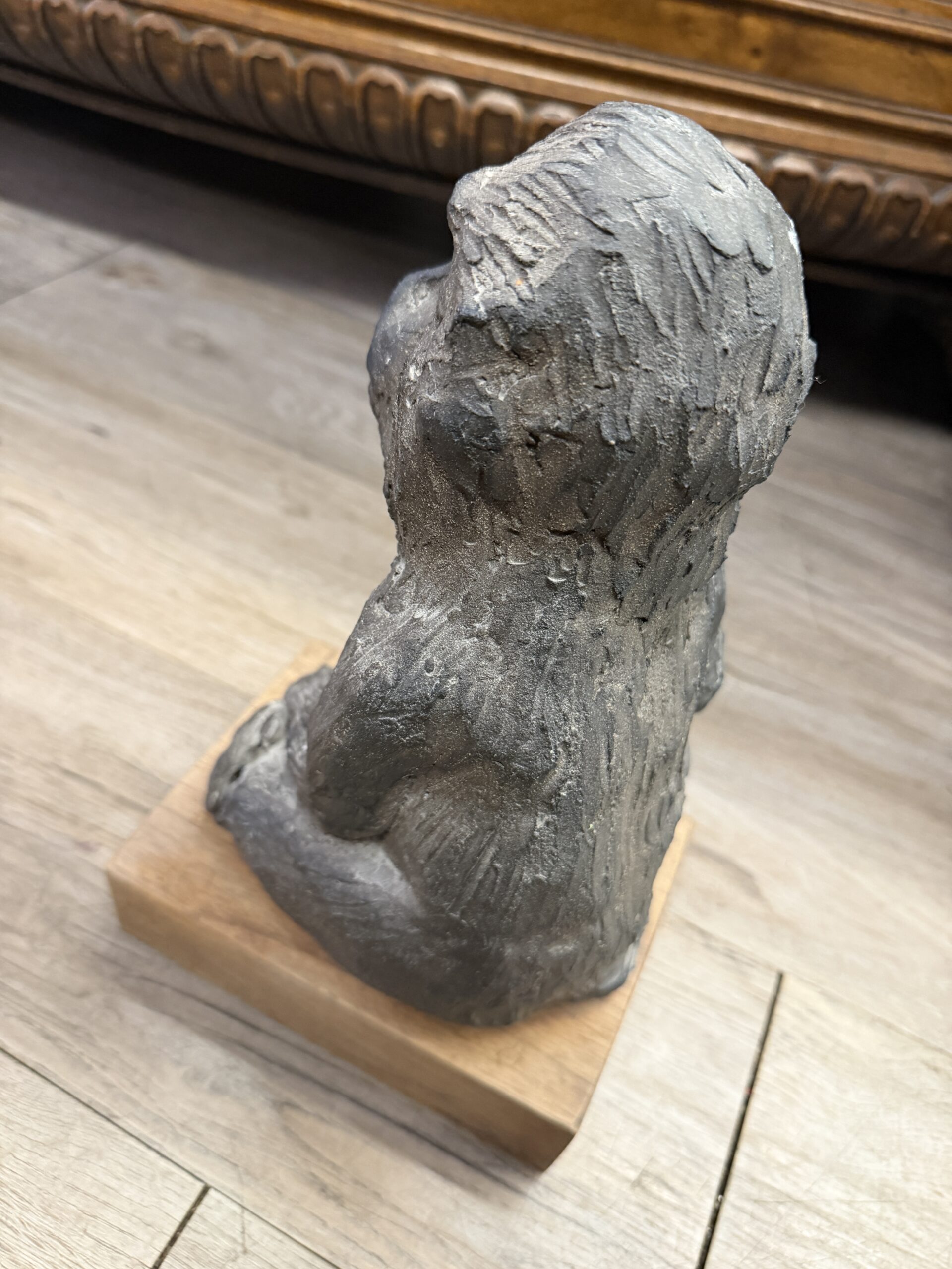 Margaret Valpey “Baboon” Terracotta Sculpture - Image 4