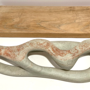 “Driftwood” Abstract Stone Sculpture by E.F. (1994)